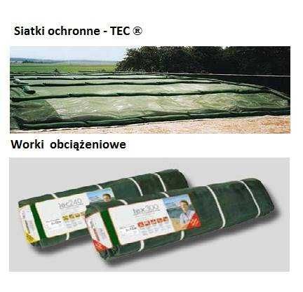 Siatka ochronna na pryzmy, kiszonkę 10 lat gwarancji ZILL niemiecka