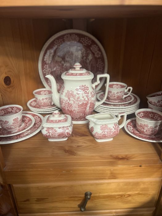 Villeroy Boch Rusticana serwis sniadaniowy 6os 22el bardzo dorby stan
