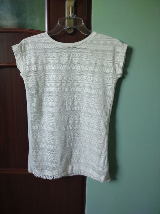 Bluzeczka biała, F&F, rozmiar 12/13 lat