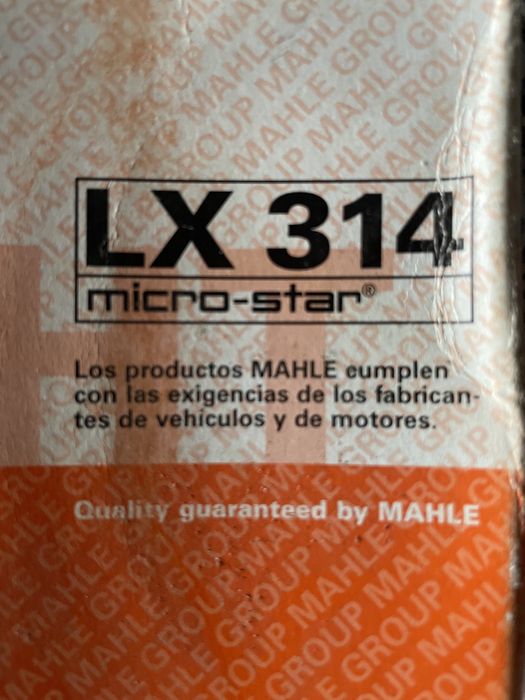 Воздушный фильтр lx314