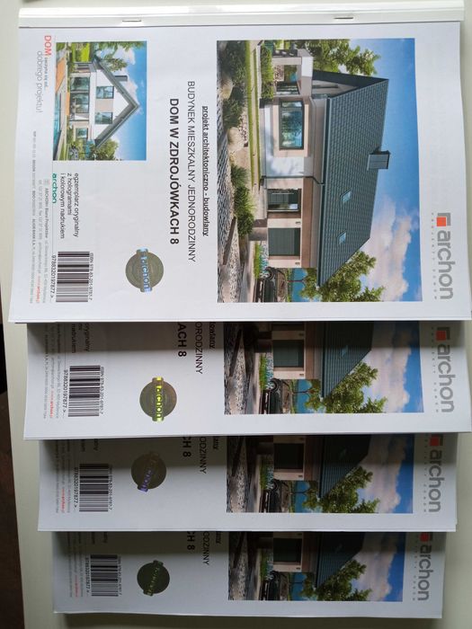 OKAZJA! Projekt domu, Dom w zdrojówkach 8 ARCHON 5 pokoi około 120 m2