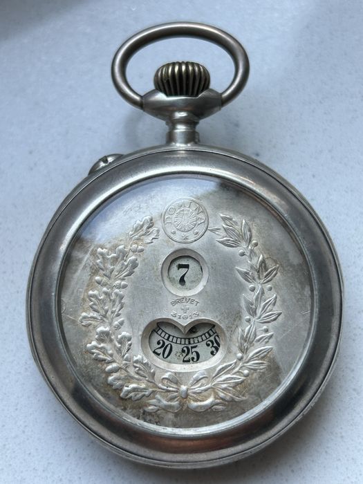 Unikatowy zegarek kieszonkowy DIGITAL  RRR Wielka rzadkość !! Unikat