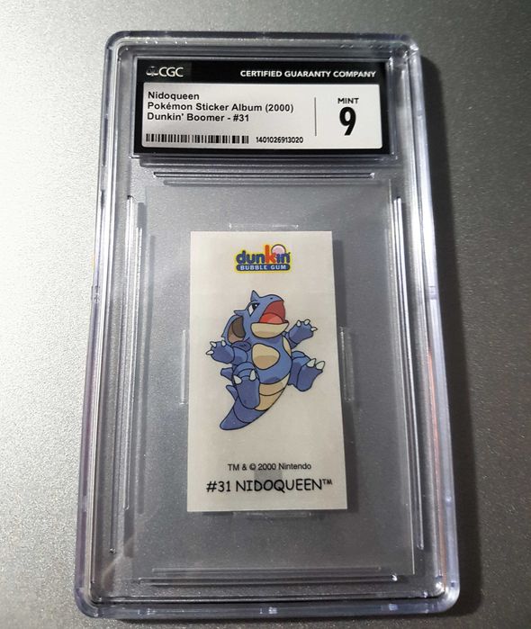 Nidoqueen "Dunkin Boomer" - CGC 9 - Pokémon 2000