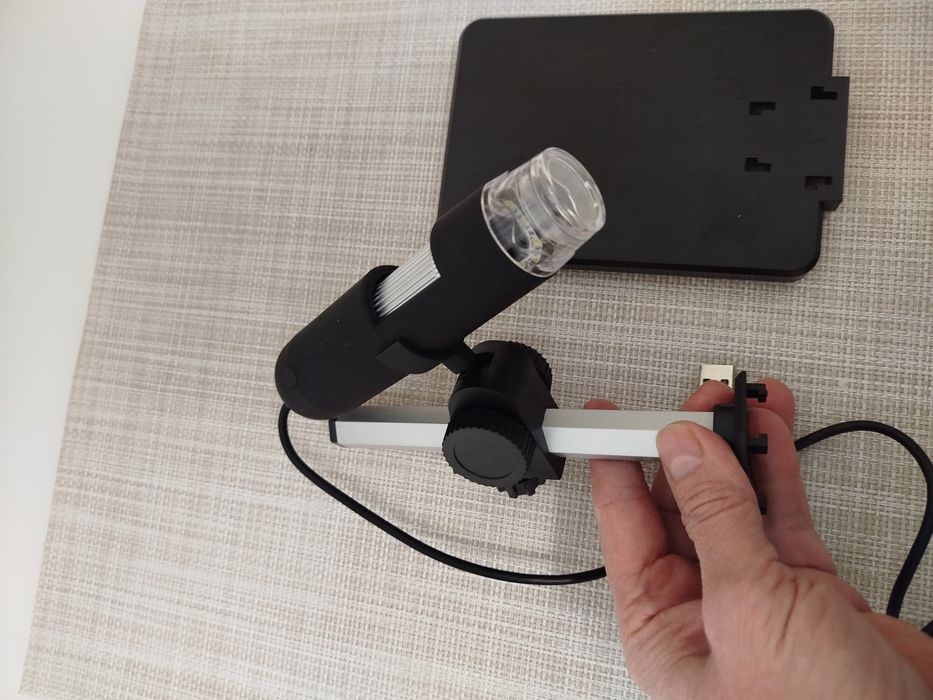 Портативный USB микроскоп цифровой 1000Х с подставкой, цифровой микрос