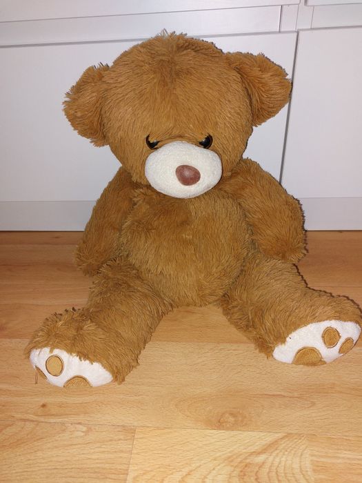 Średni brązowy miś pluszowy pluszak maskotka przytulanka