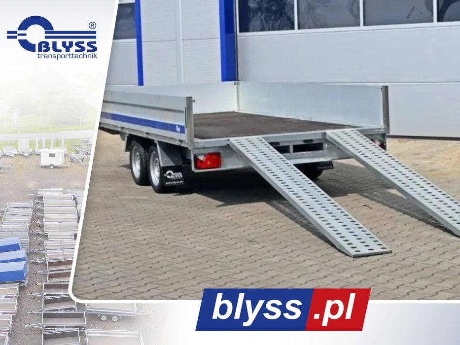Blyss Vector Iv  Przyczepa Samochodowa Vector Iv Z Aluminiowymi
