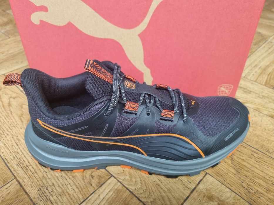 Оригінальні бігові кросівки ПУМА (PUMA Reflect Lite Trail) чорні