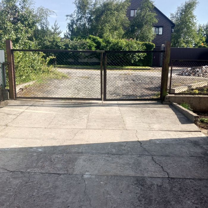 Ворота, забор сетка распашные