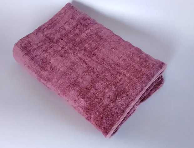 Рушник для бані та сауни з мікрофібри  90 на 170 см з петелькою якість