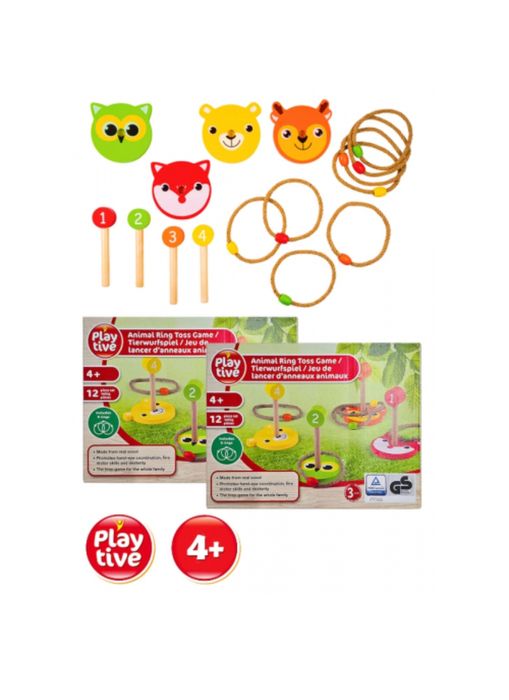 Дитяча іграшка для розвитку "Метання кілець" PlayTive