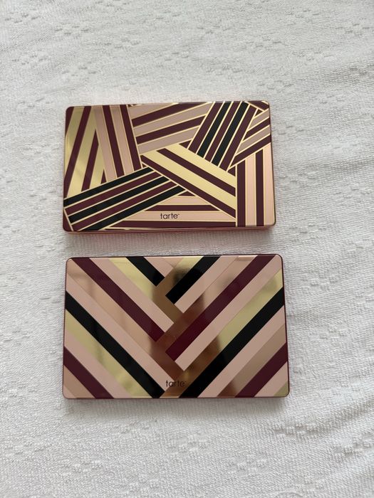 Tarte zestaw 2 palet cieni nude róż neutralne