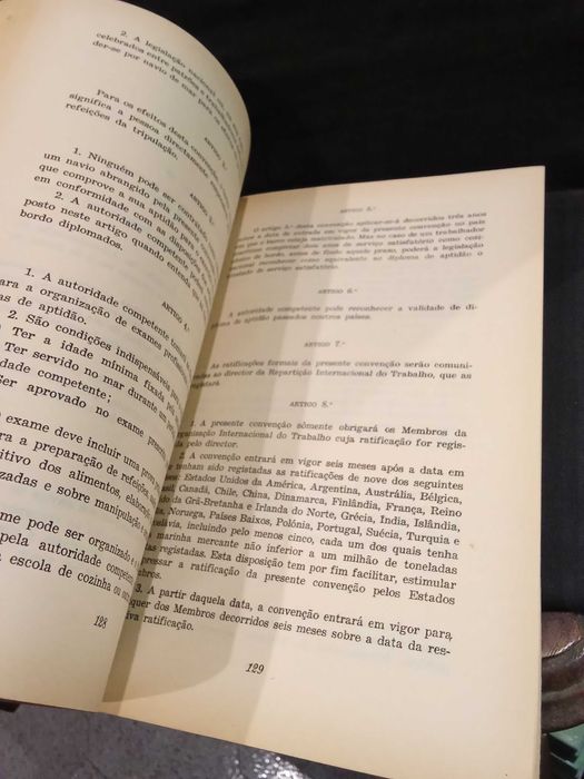 Convenções Ratificadas pelo Estado Português até Julho de 1963
