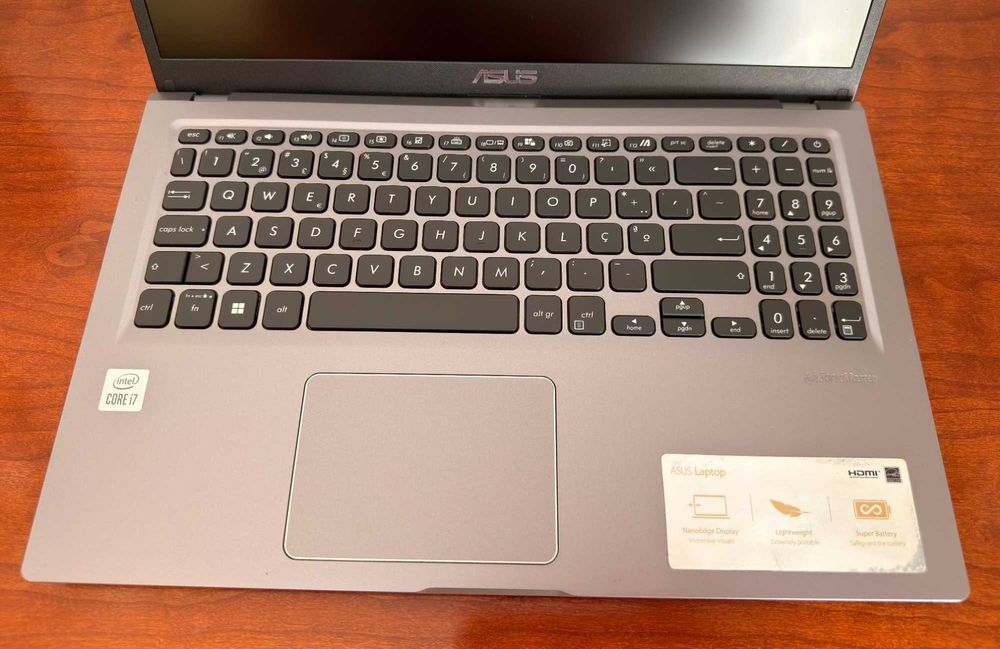 Asus F515J 15.6"FullHD|i7-1065G7 Quad Core|20Gb Ram|Ssd Nvme 512Gb|