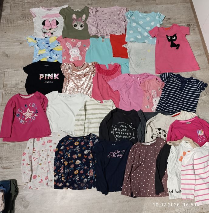 Tania mega Duża paka rzeczy dla dziewczynki