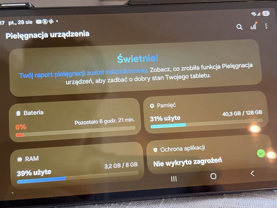 Samsung Galaxy Tab A9 LTE 8/128 GB SM-X115 + pudełko + etui