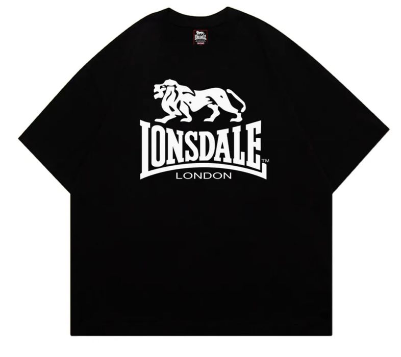 Мужские футболки Lonsdale London Fight spider logo  унисекс лонсдейл