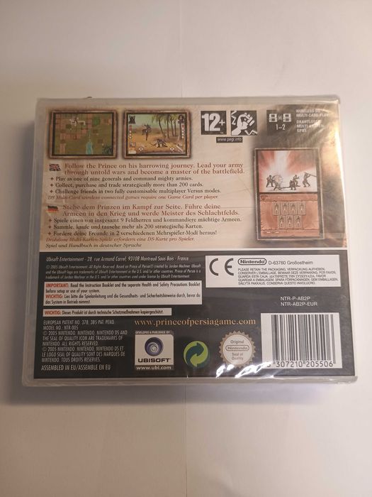 Battles of Prince of Persia Nintendo DS nowa folia 3XA