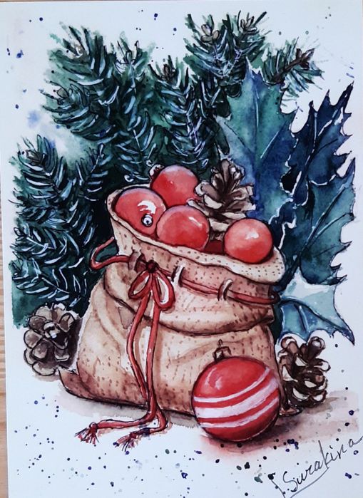 Оригинальные открытки от художника