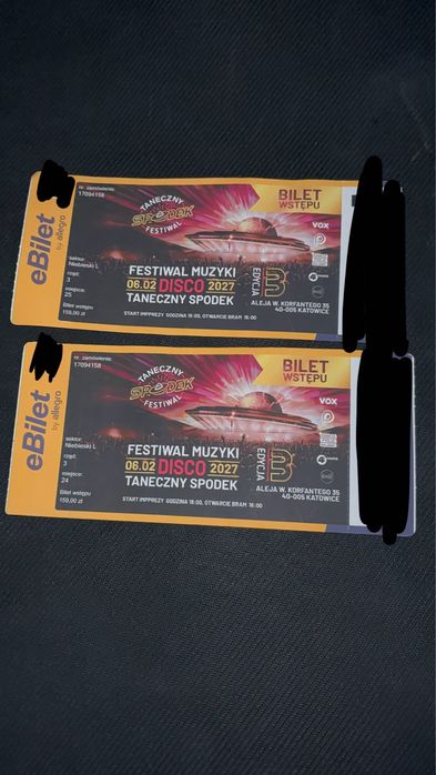 2 bilety – Taneczny Spodek Festival 2027, Katowice
