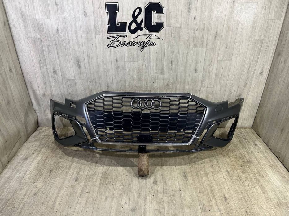 Бампер передний Audi A3 S-Line S3 ( 2020 - 2023 г. ) 8Y0807437F !!!