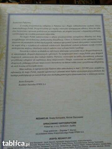 Atlas samochodowy POLSKA Copernicus