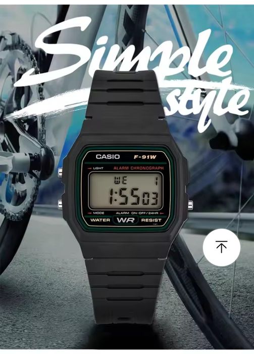 Годинник Casio F-91W новий