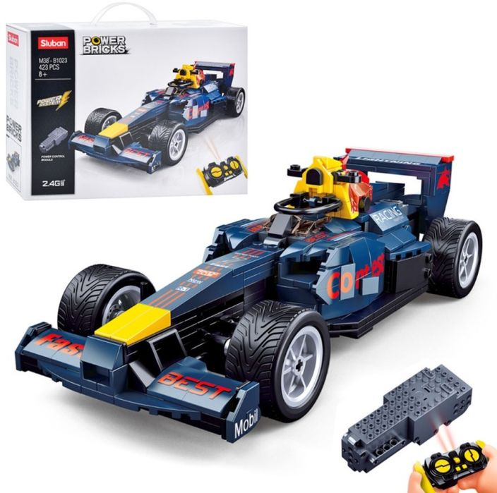 Конструктор на РУ SLUBAN M38-B1023 "Гоночная машина Formula 1", 423дет
