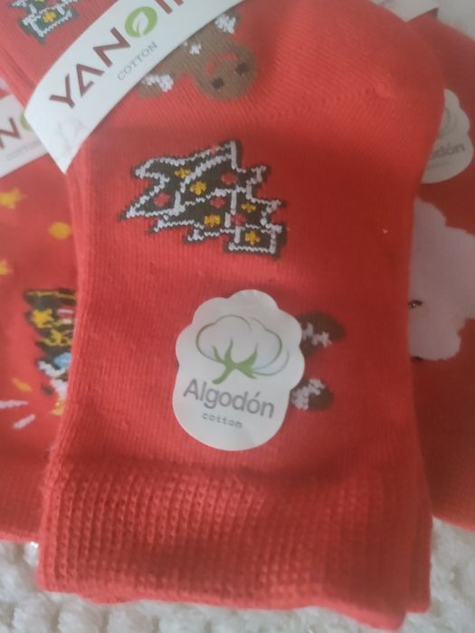 Meias para crianças de algodão