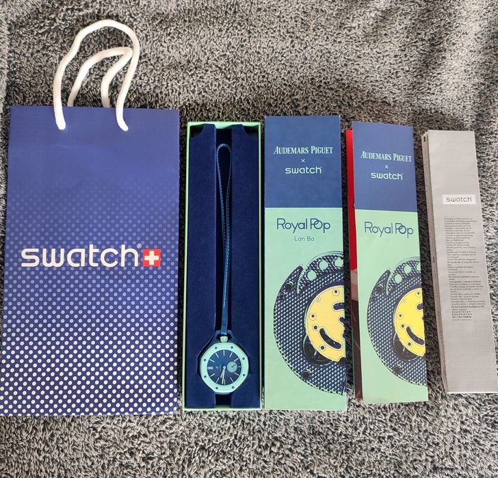 Swatch x AP Royal Pop Lan Ba