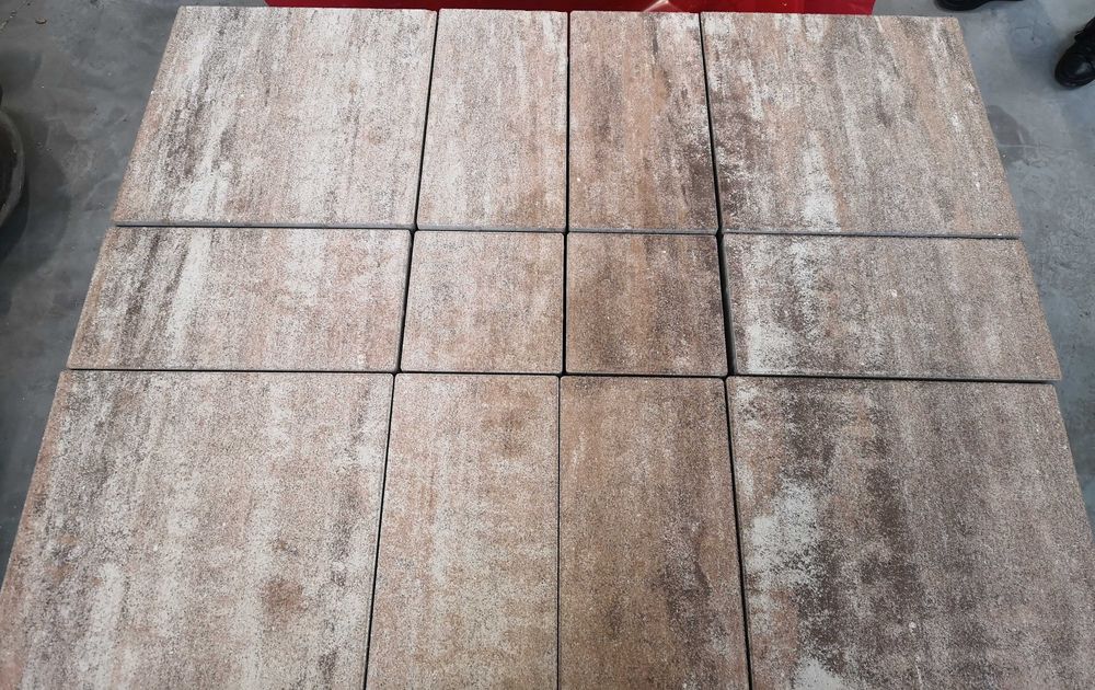 kostka brukowa PORTOS inverno 6cm DUŻY FORMAT palisady PROJEKT GRATIS