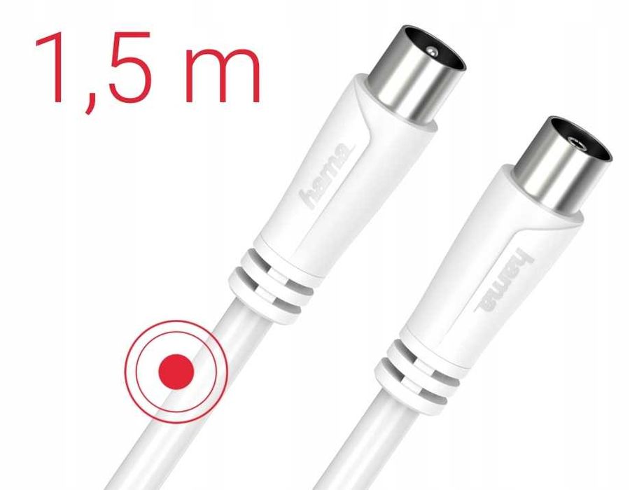 Kabel antenowy 90DB, 1,5 M
