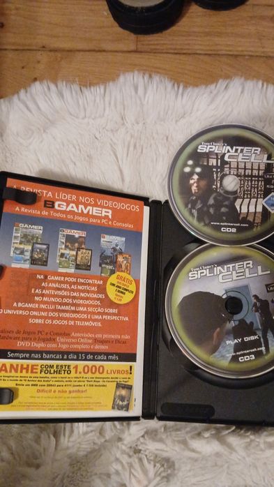 Jogo PC DVD splinter CELL