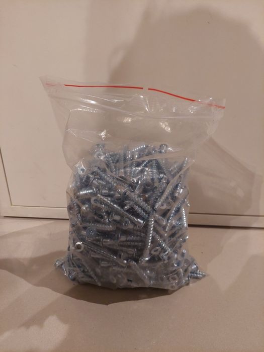 Wkręty konfirmanty 500szt. 6,4x47mm