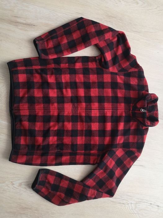 Polar męski w kratę Uniqlo rozmiar S