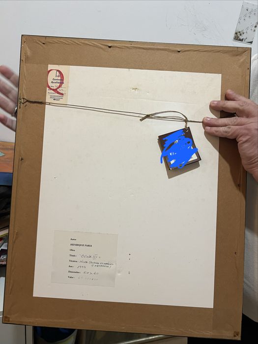 Quadro de Henrique Faria de 1999