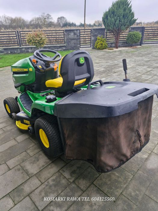 Kosiarka traktorek JOHN DEERE X350R 20hp kawasaki 2020r