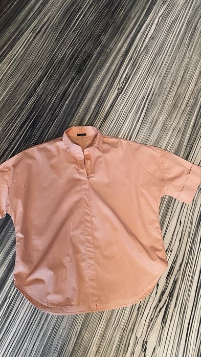 Рубашка лен H&M,massimo dutti