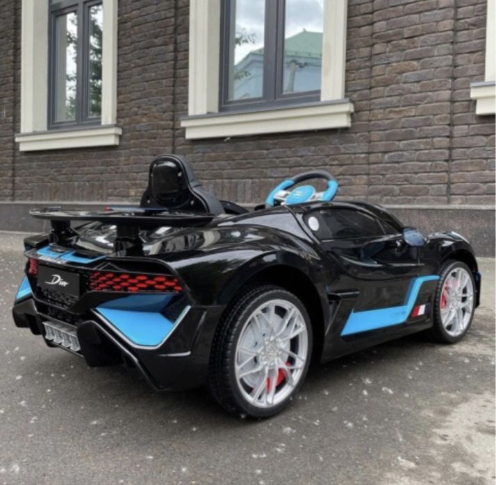 Bugatti Divo Autko na akumulator dla dzieci Biały + Pilot + EVA + Wolny Start + LED MP3