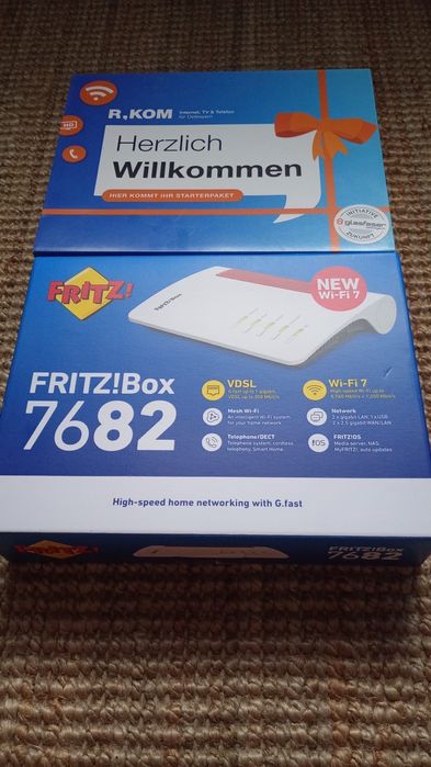 Nowy router Fritz box 7682 w oryginalnym zalakowanym opakowaniu