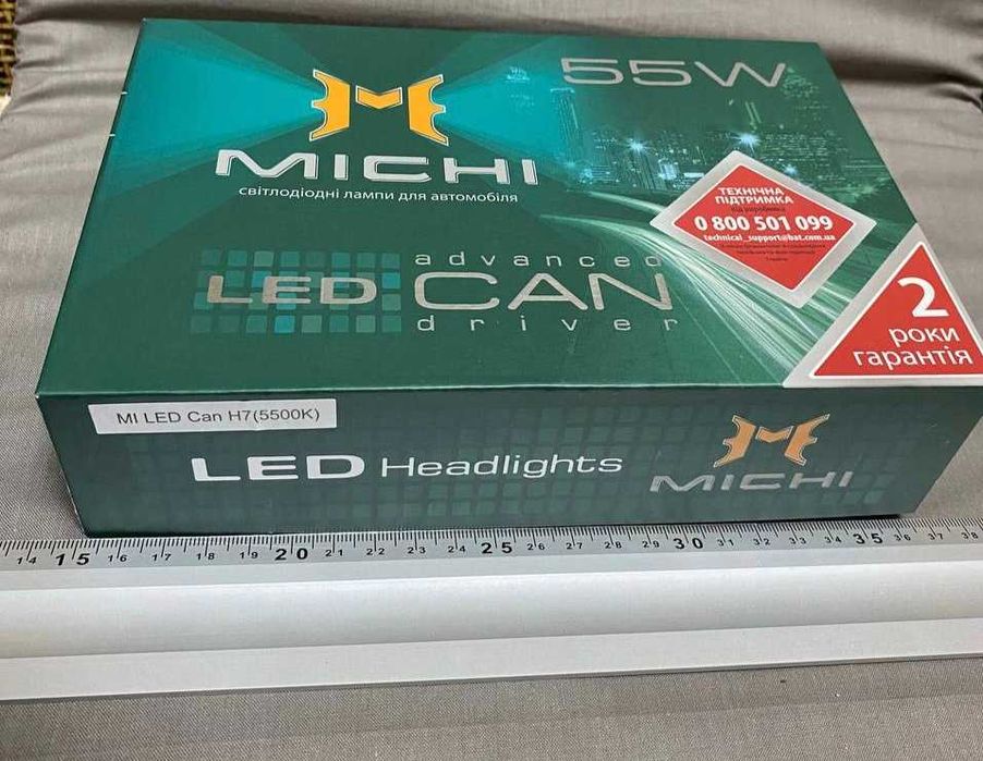 Автомобильные светодиодные лампы Michi LED Can H7