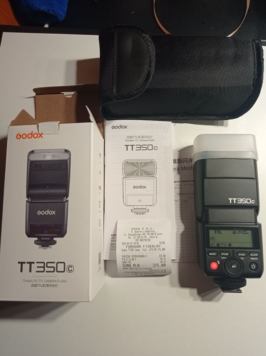Lampa błyskowa Godox TT350 Canon
