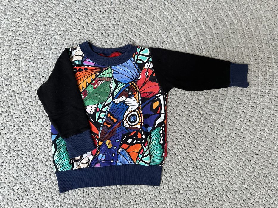 Wisienkowo bluza rozmiar 86/92