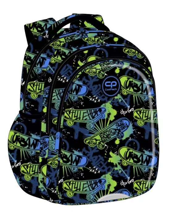 Plecak młodzieżowy Coolpack Jerry Skate Night. Patio. Nowy Produkt