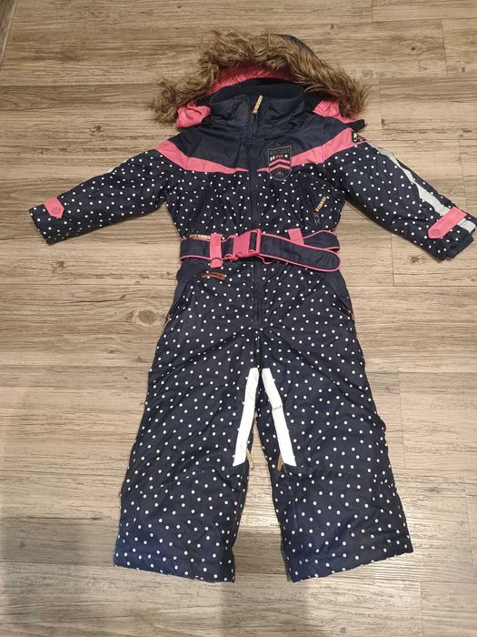 Kombinezon zimowy dla dziewczynki r.98