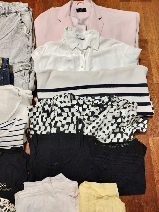 Mega zestaw paka ubrań XS/S Zara, Massimo Dutti, Polo, Mohito