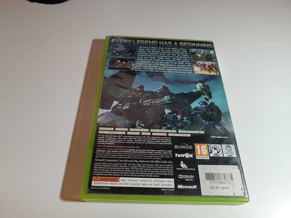 Gra XBOX 360 Halo Reach
