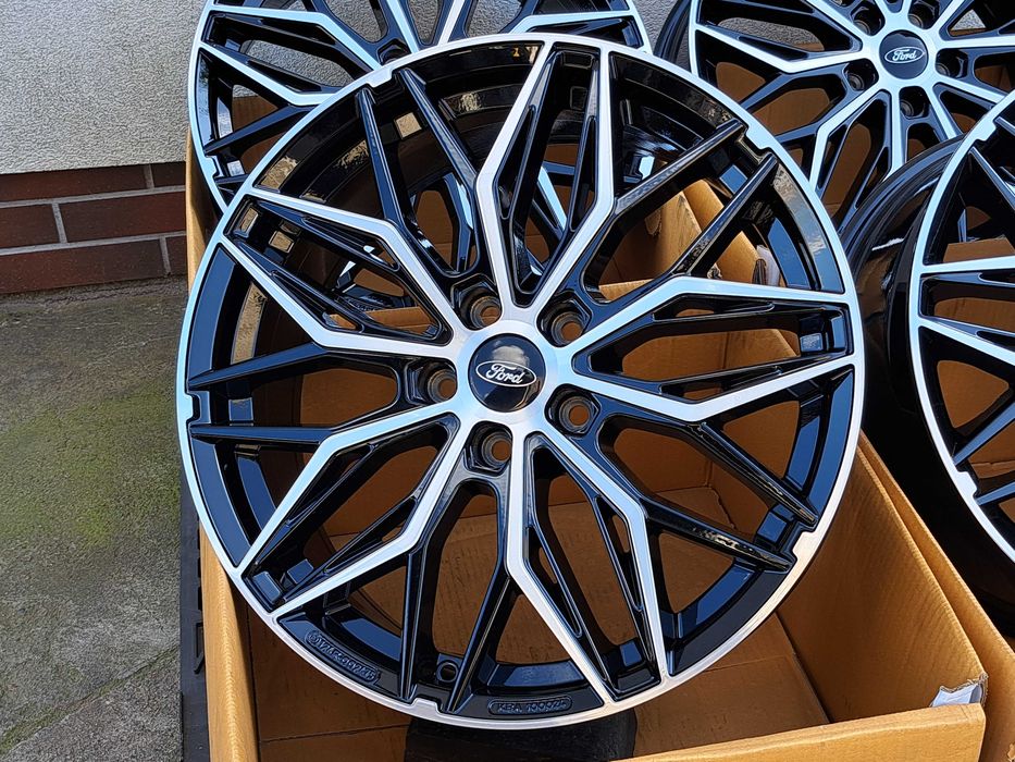 ALUFELGI FORD 17 NOWE 5x108 KUGA Galaxy Focus Mondeo S-Max Czarne CA26