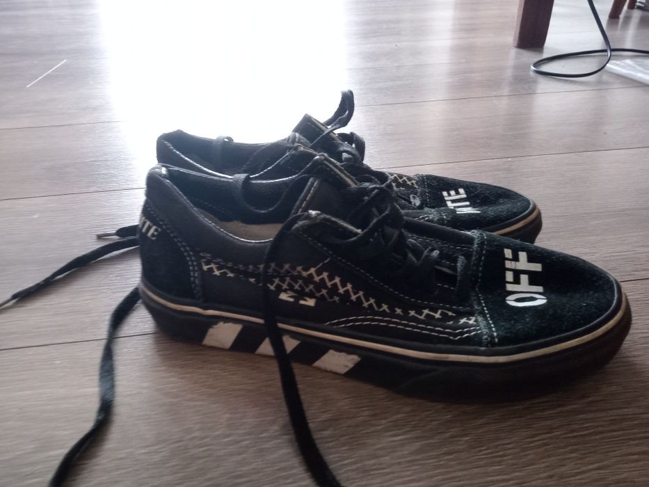 Кеди Vans x off white