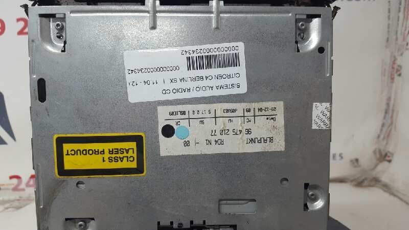 SISTEMA AUDIO / RADIO CD CITROEN C4 BERLINA SX
