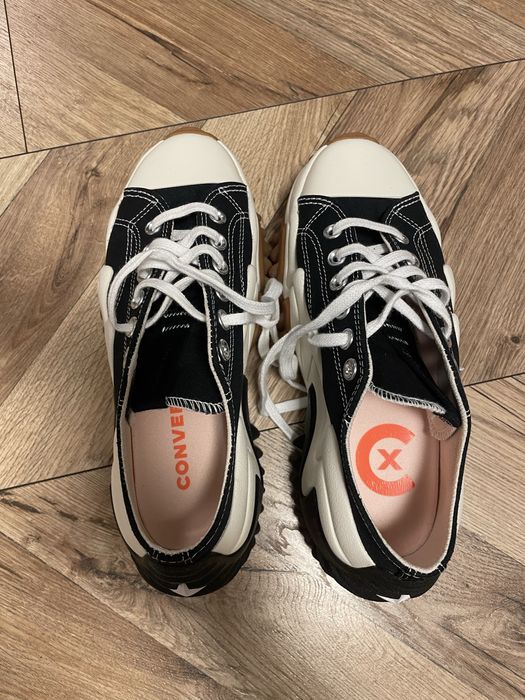 Converse Run Star Motion біло-чорні, розмір 39 — майже нові